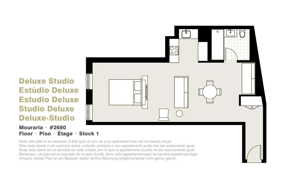 Lisbon Serviced Apartments - Mouraria 0*,