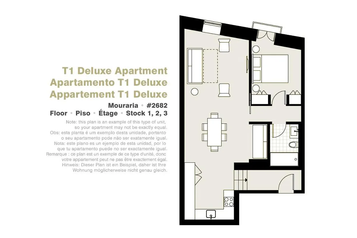 Lisbon Serviced Apartments - Mouraria 0*,